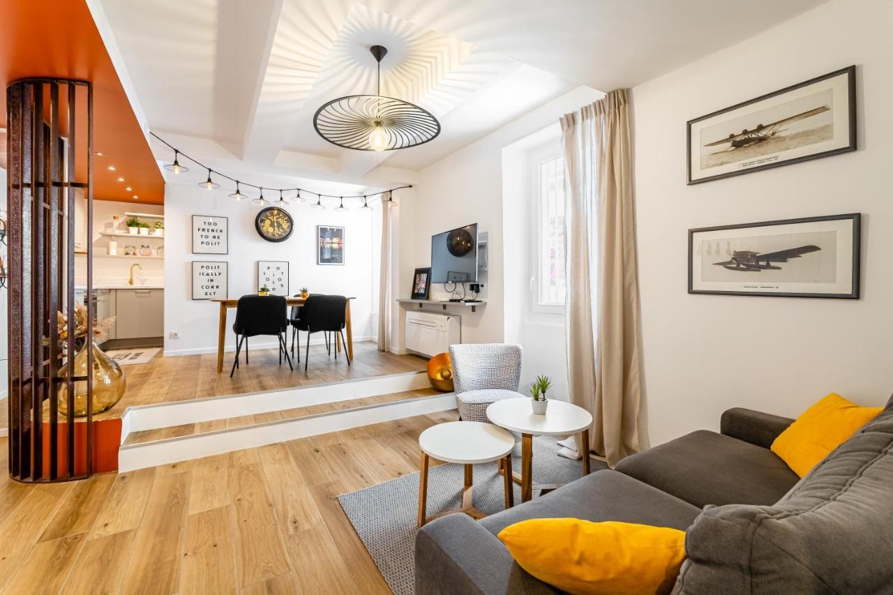 Plein Centre Avec "Parking Prive" Voitures Electriques Bienvenues Apartment Cassis Exterior photo
